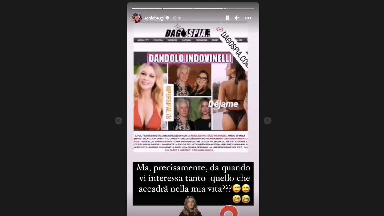 Sonia Bruganelli contro Dagospia