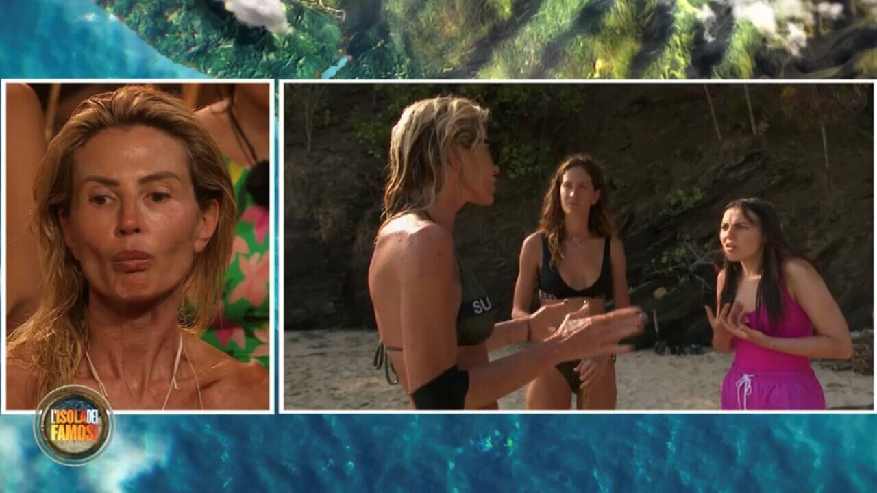 isola dei famosi 17, nathaly caldonazzo contro cristina scuccia