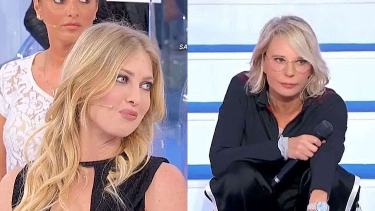 uomini e donne, maria de filippi e nicole la tronista