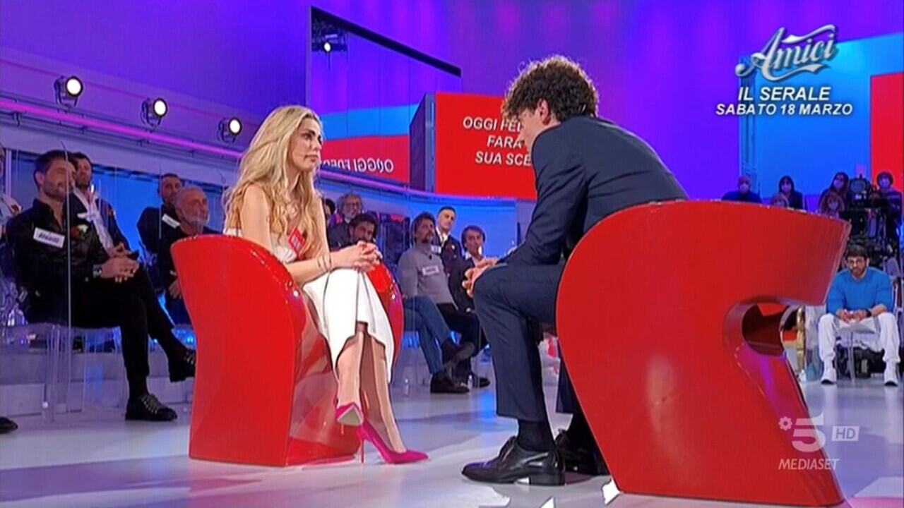 ued, federico e carola durante la scelta