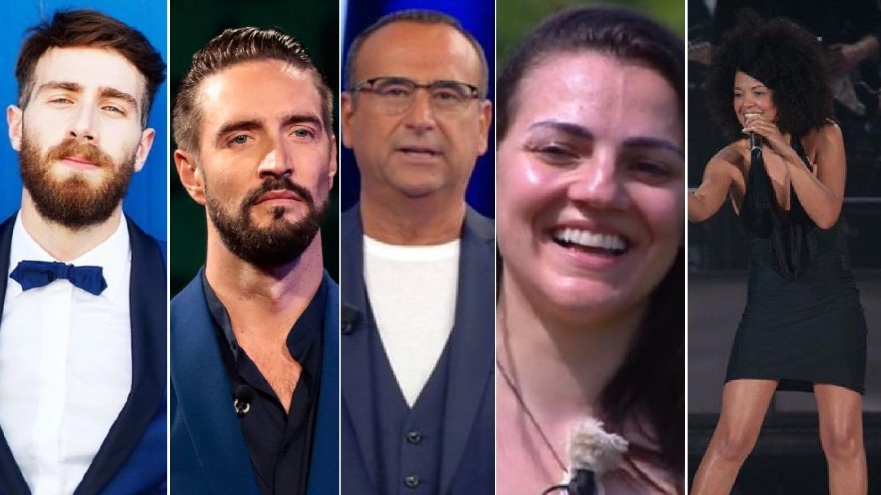 Caro conti e il cast di Tale e Quale 2023