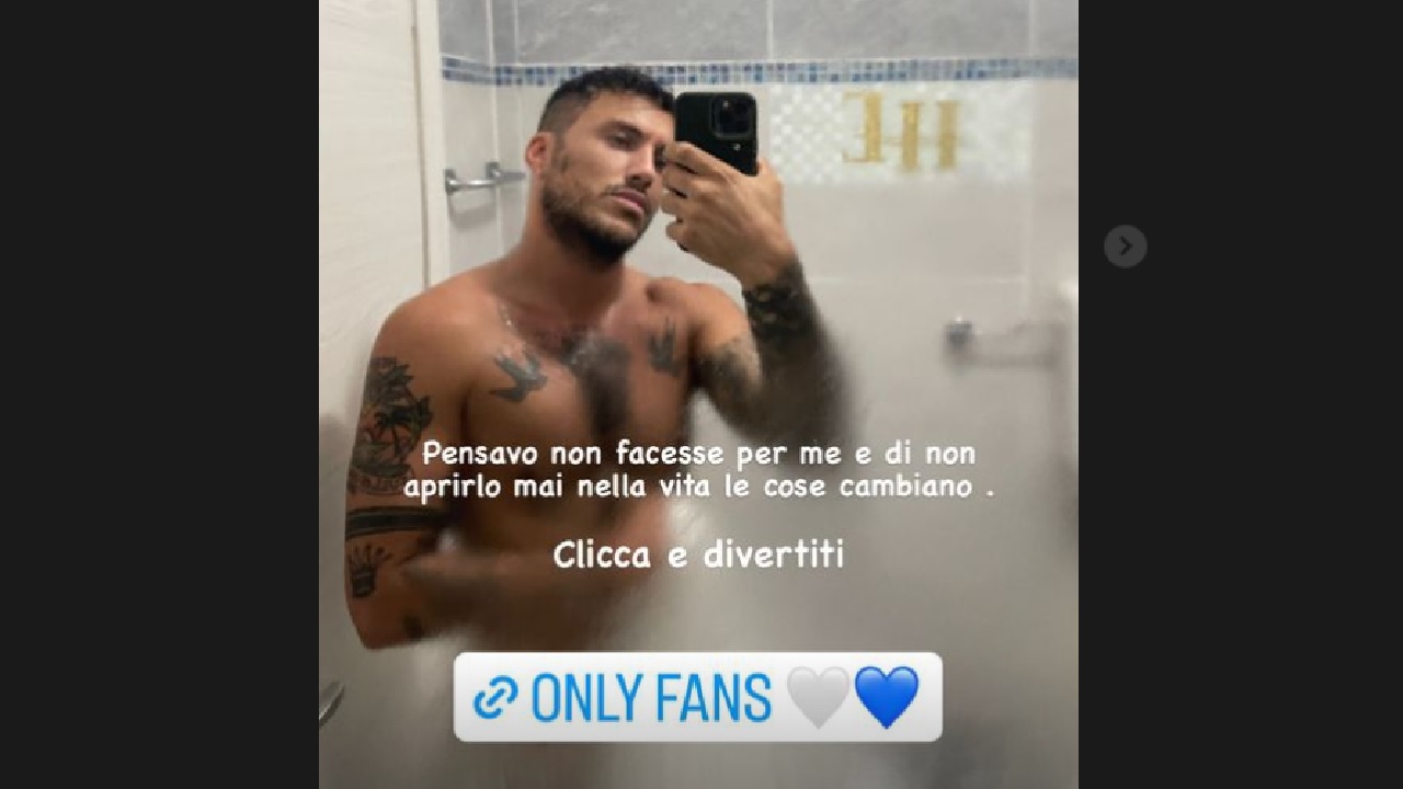 Giulio Raselli sbarca su Onlyfans.