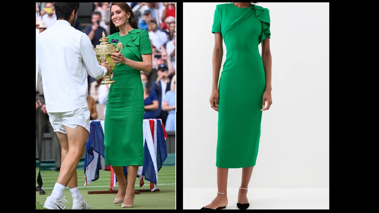 Kate Middleton premia a Wimbledon