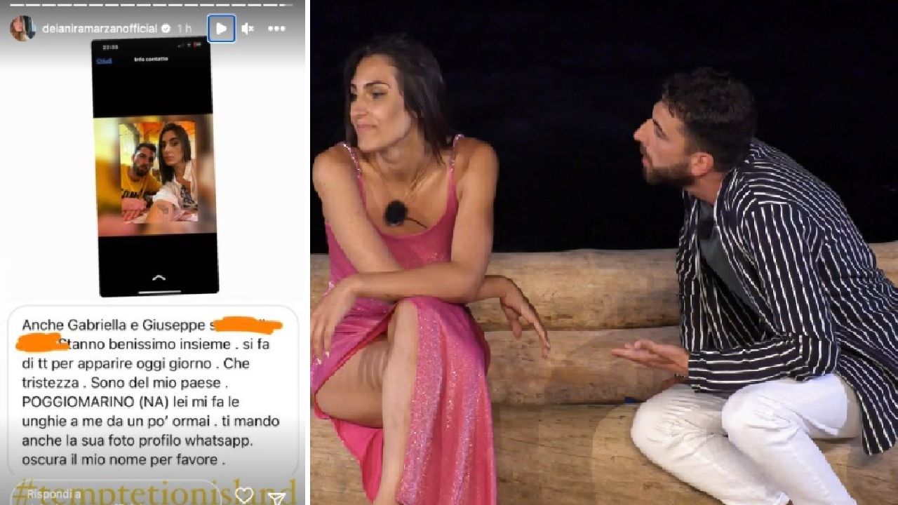 Gabriela e Giuseppe Ferrara a Temptation Island