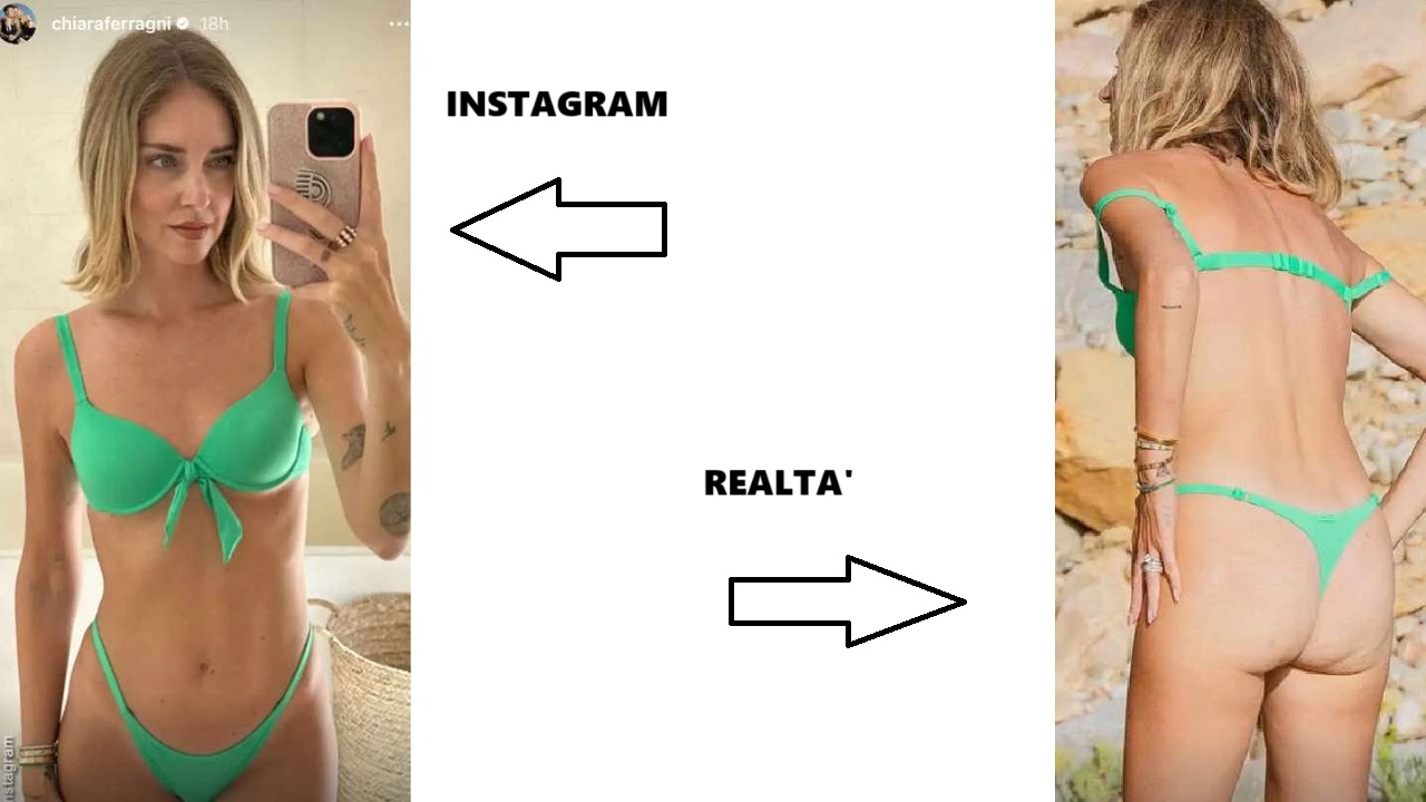 Chiara Ferragni e la realtà