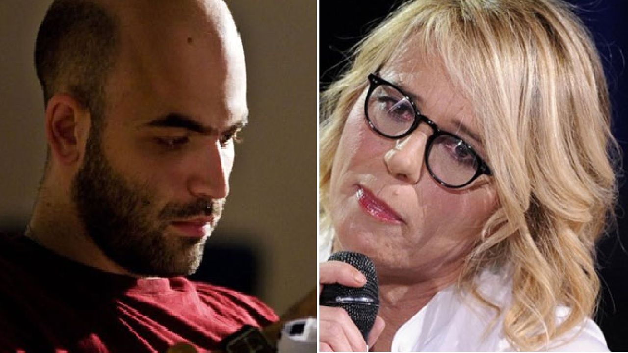 Saviano scrive a Maria De Filippi