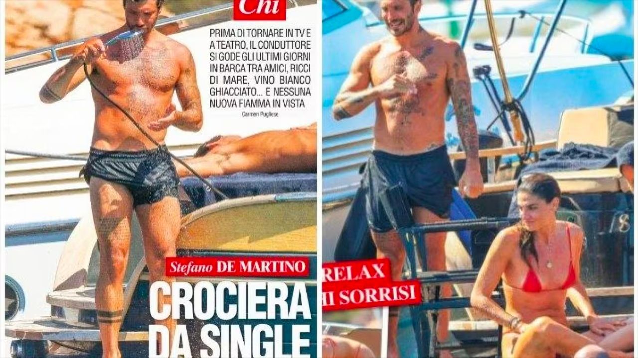 Vacanza Stefano De Martino