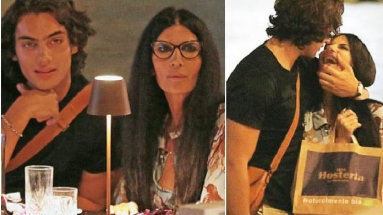Pamela Prati e il giovane Simone Ferrante