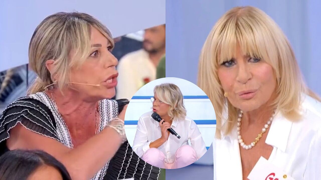 uomini e donne, maria de filippi, aurora e gemma