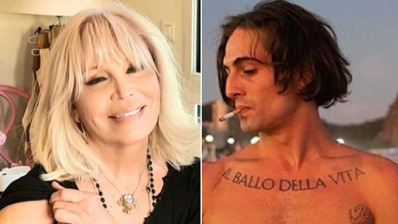 Amanda Lear e Damiano David