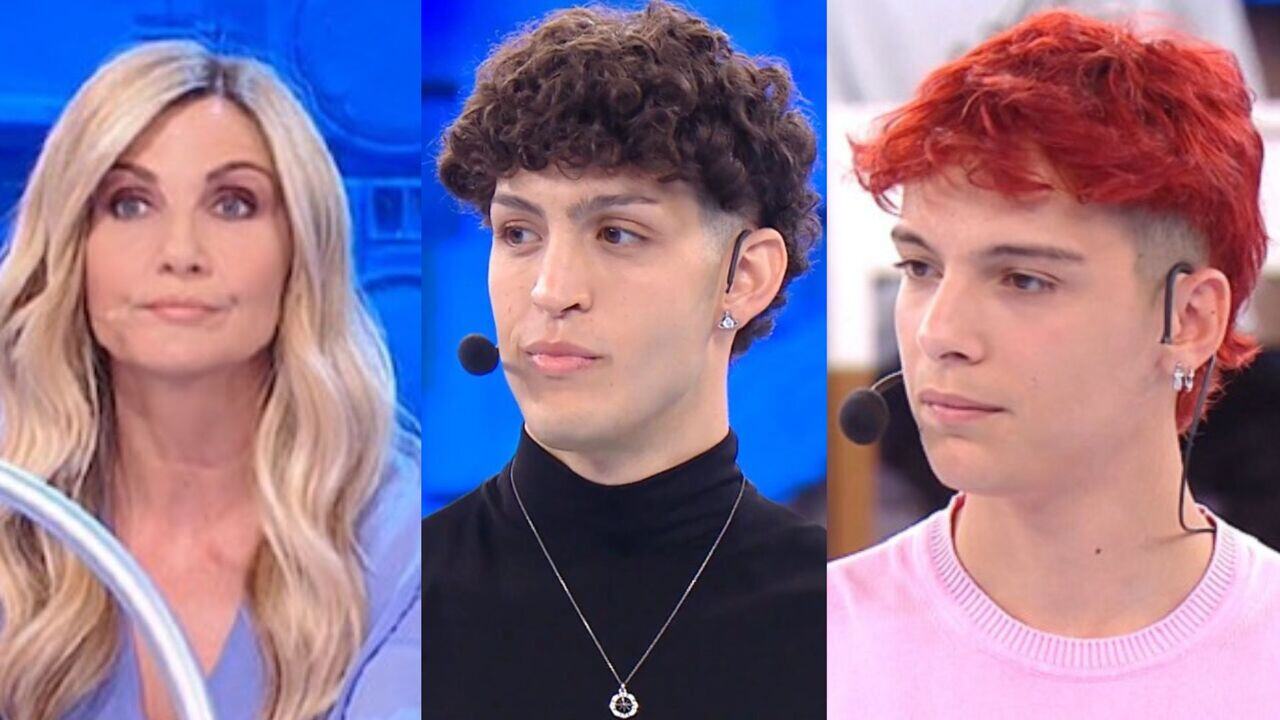 lorella cuccarini, mida e holy francisco ad amici 23