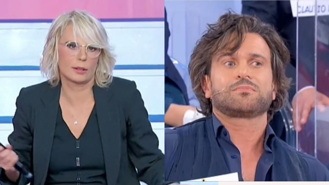 ued, maria de filippi contro alessio del trono over