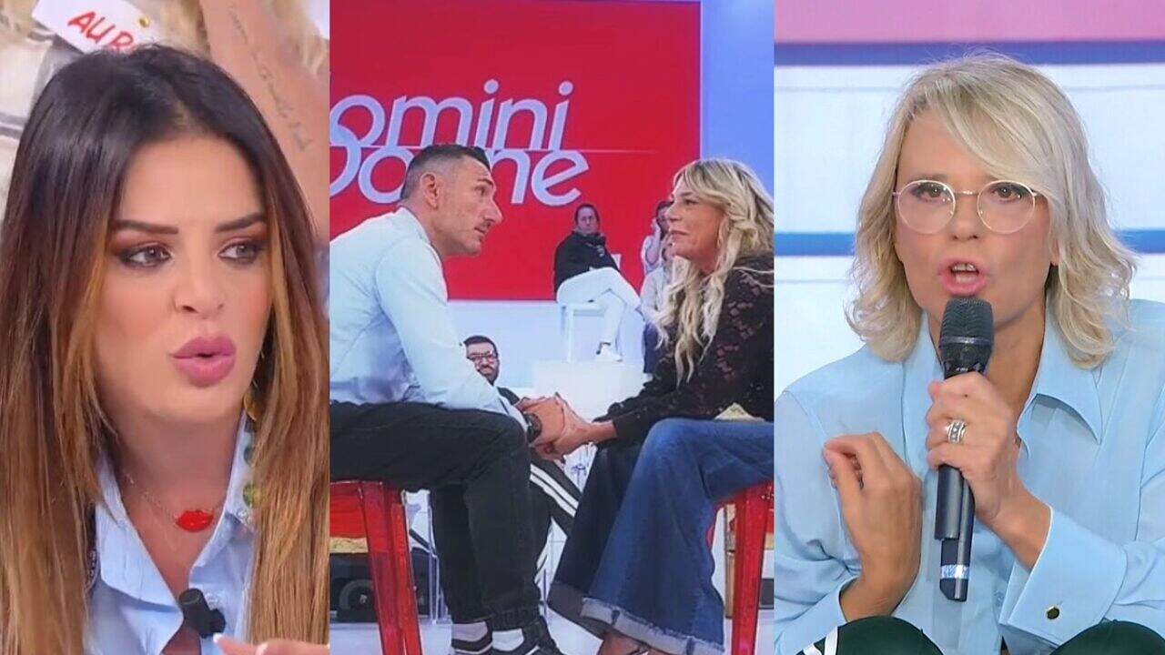 roberta di padua, maria de filippi, aurora e marco a uomini e donne