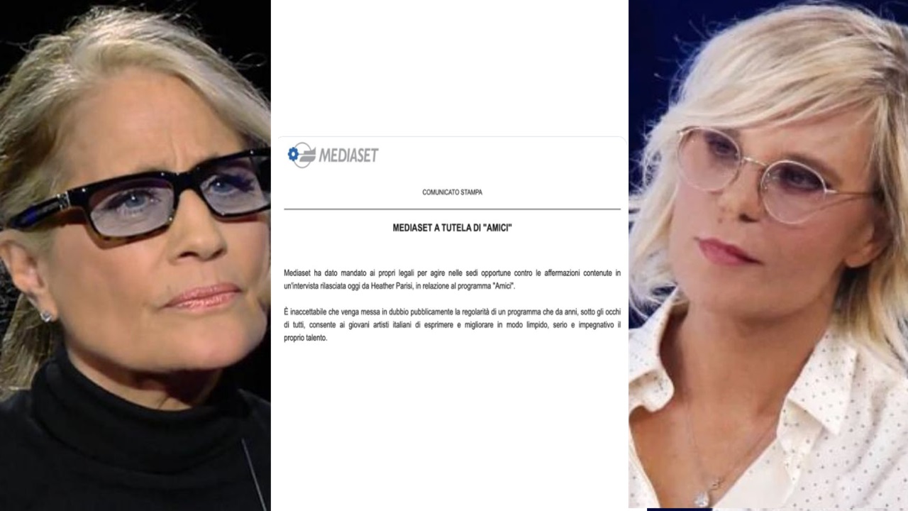 Heather Parisi comunicato Mediaset