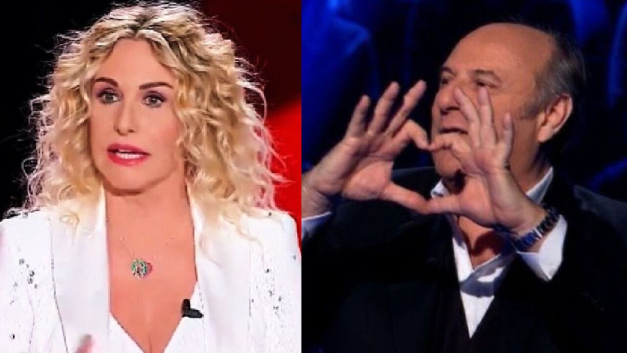 Gerry Scotti e Antonella Clerici, mugugni