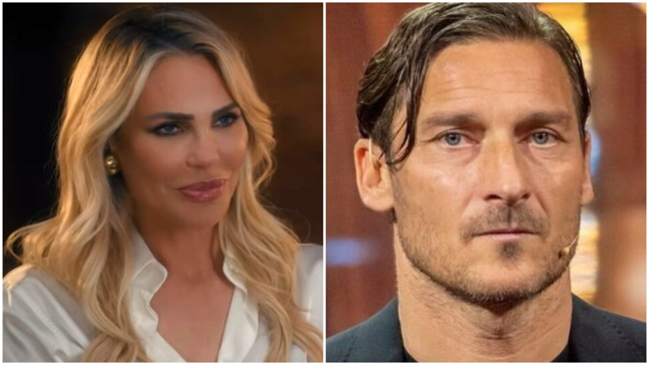 Ilary Blasi e Francesco Totti Grazia