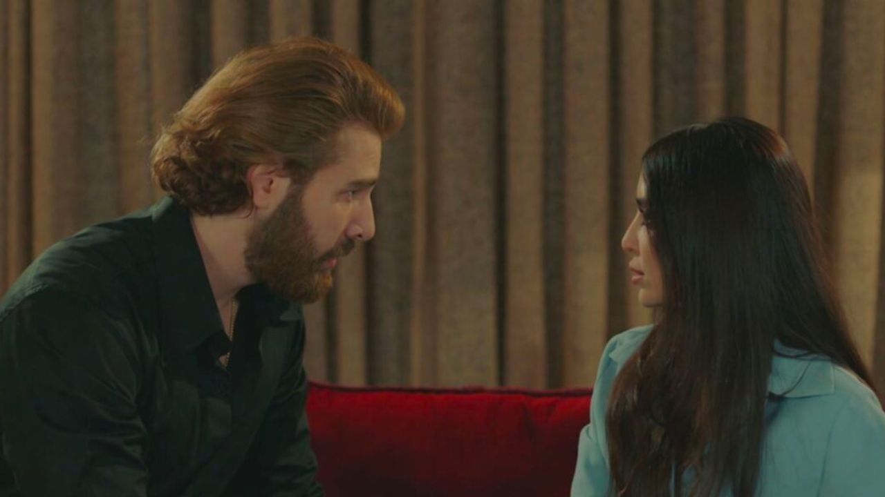 Screenshot di Fikret e Mujgan in "Terra Amara" Credits: Mediaset.