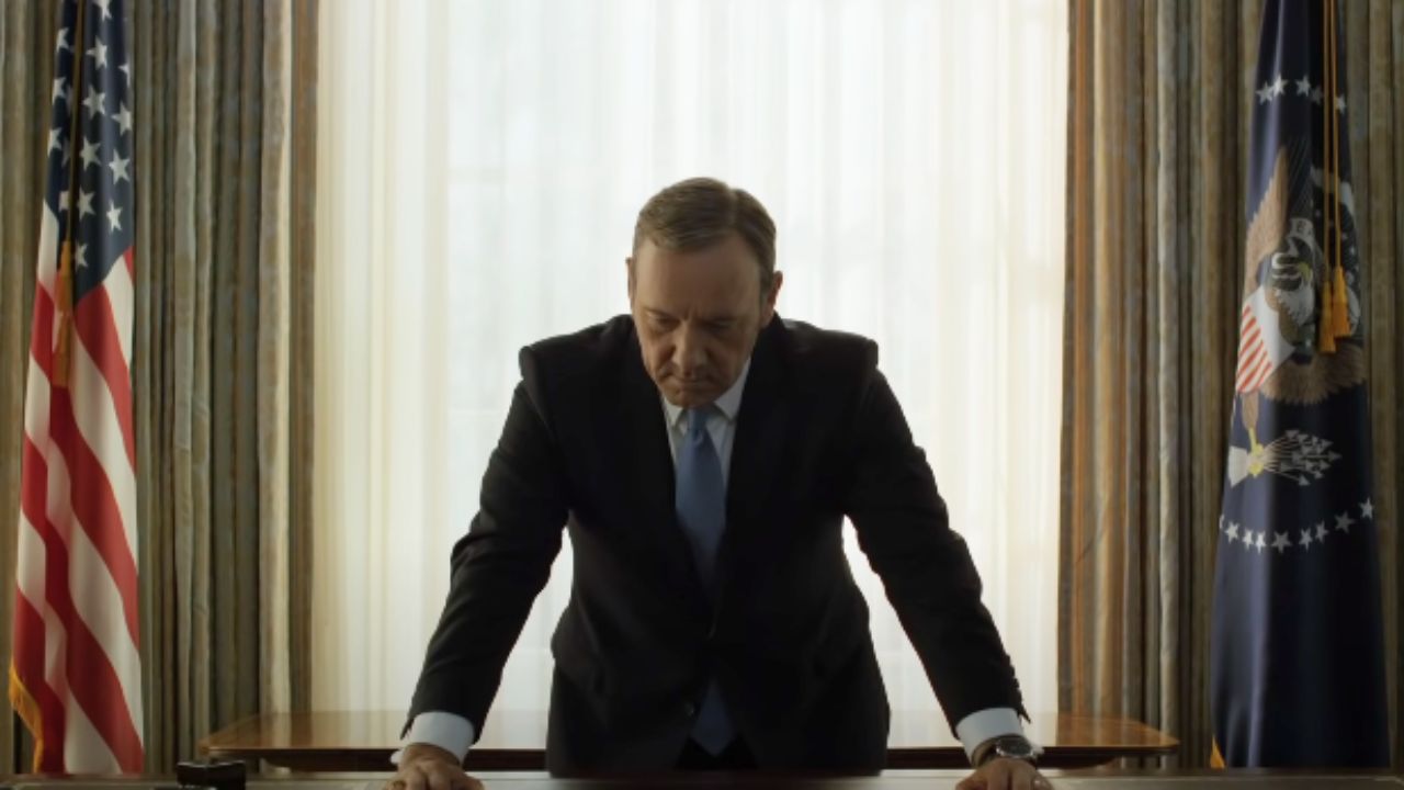 Screenshot di Kevin Spacey In "House Of Cards" Credits: Netflix