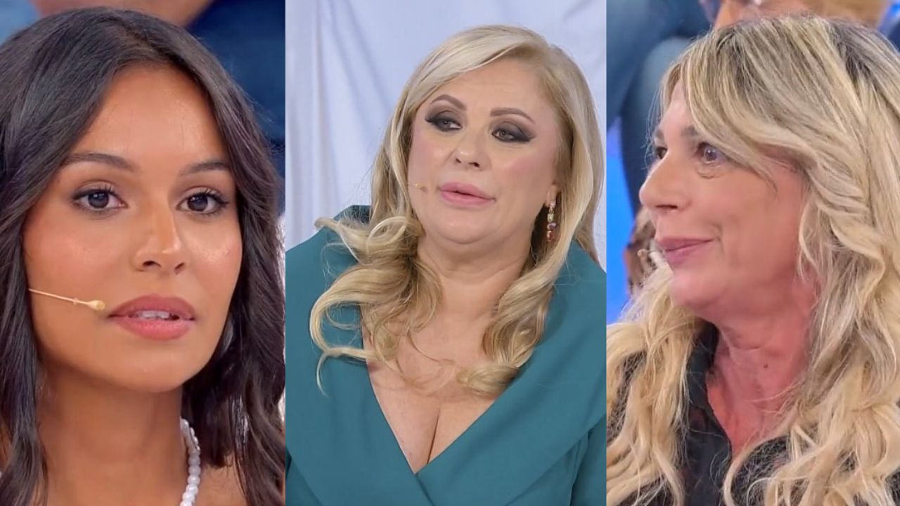 beatriz, tina cipollari e aurora tropea a uomini e donne