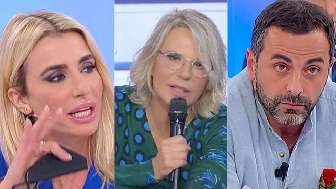 maria de filippi, cristina tenuta e marcello messina a ued