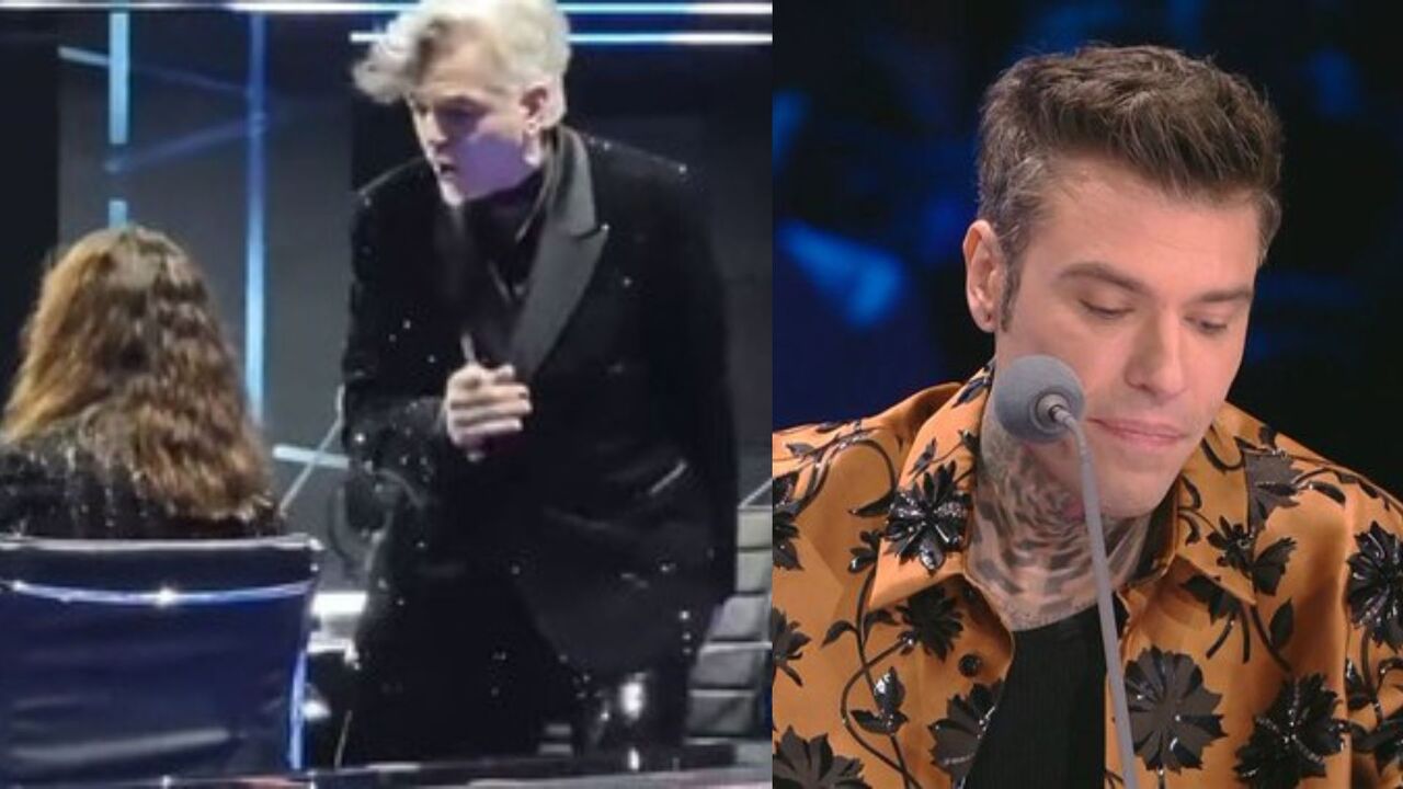 morgan, ambra e fedez: liti a x factor