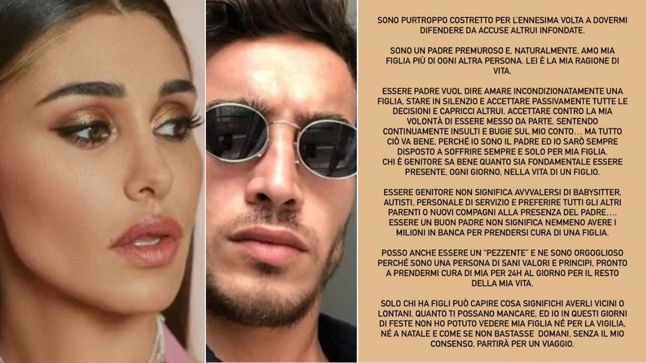 Belen Rodriguez e Antonino furiosi