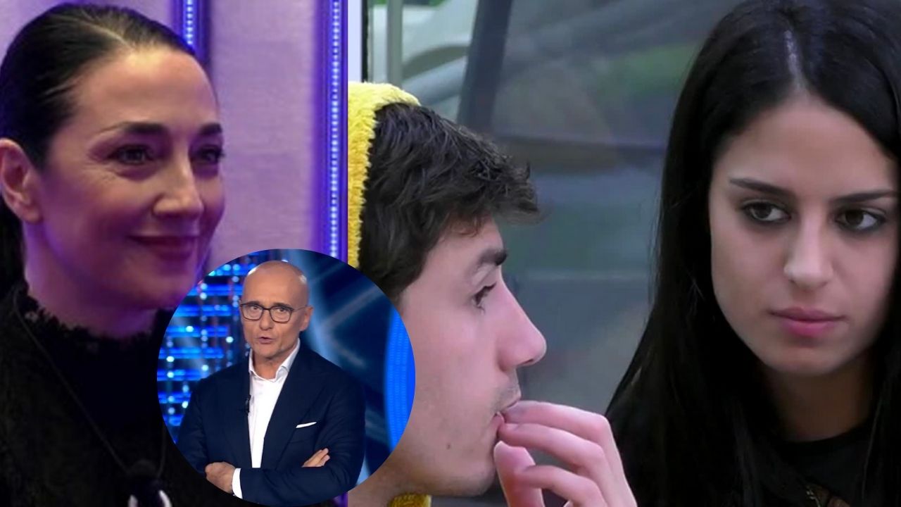 mirko, perla, sara ricci e alfonso signorini al gf 2023