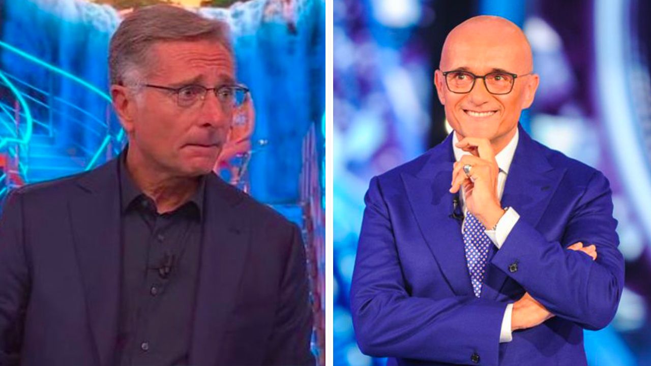 Paolo Bonolis e Alfonso Signorini