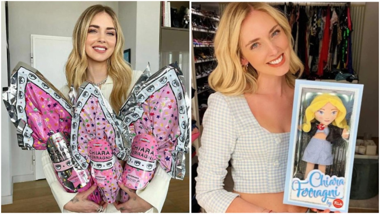 Chiara Ferragni Bambola Trudi Uova di Pasqua