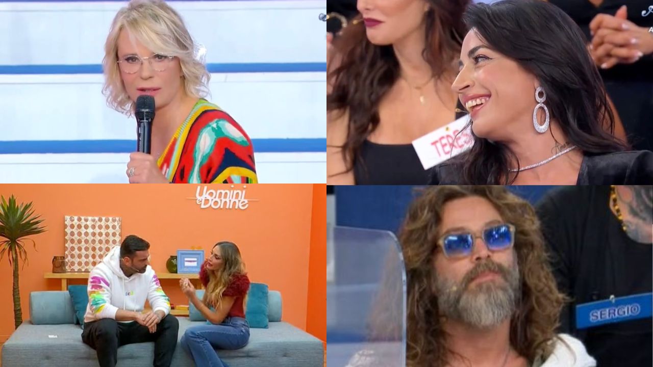 maria de filippi, manuela, ida, mario ed ernesto a ued