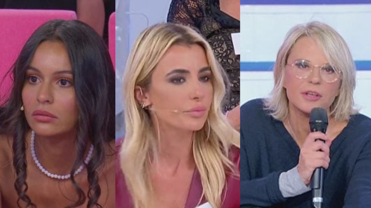 beatriz, cristina tenuta e maria de filippi a ued