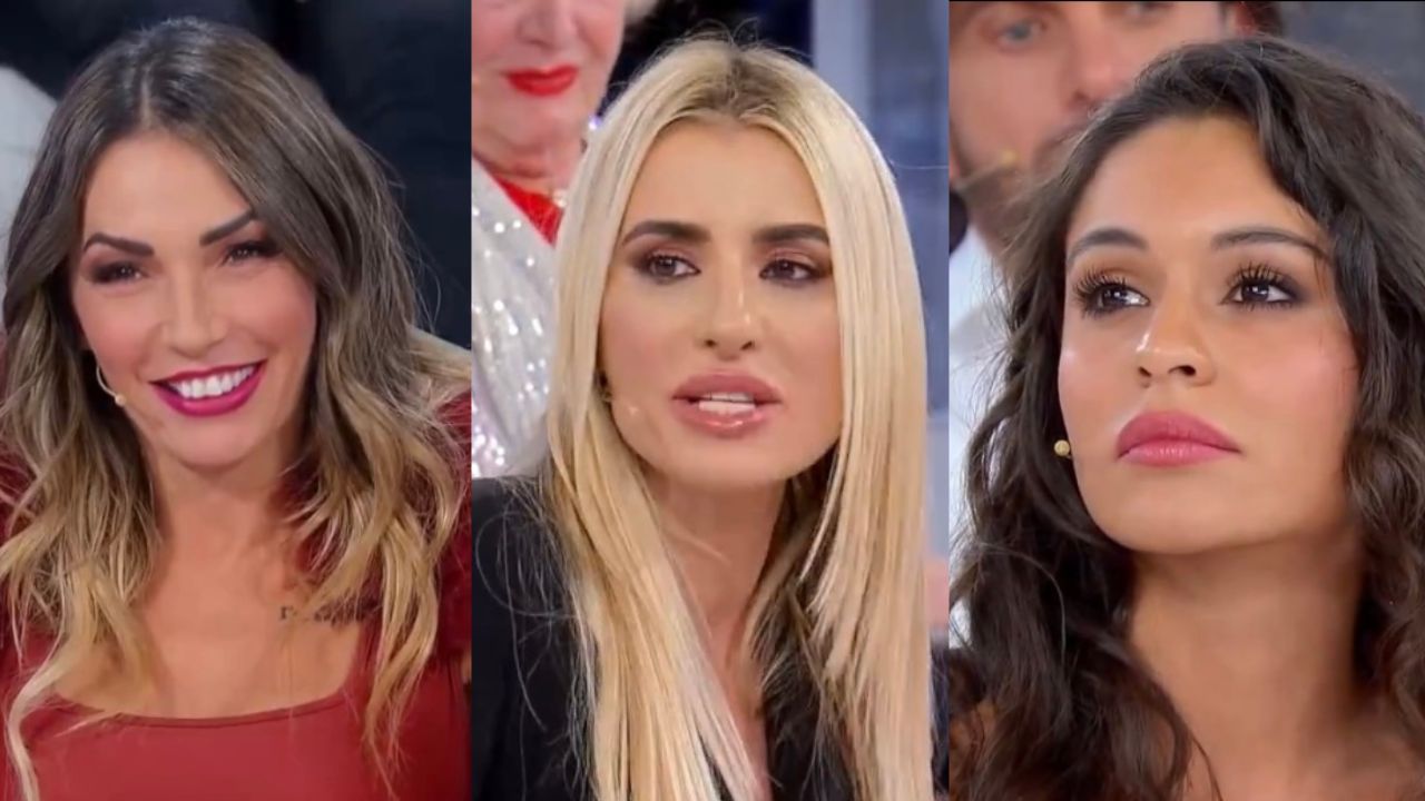 ida platano, cristina e beatriz a uomini e donne