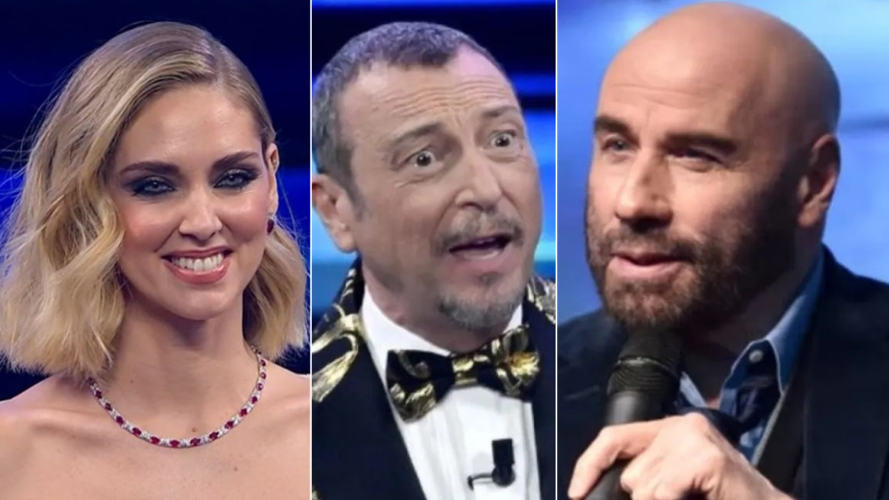 Caso Travolta a Sanremo