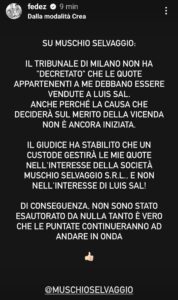 La smentita di Fedez sulla sentenza riguardo Muschio Selvaggio