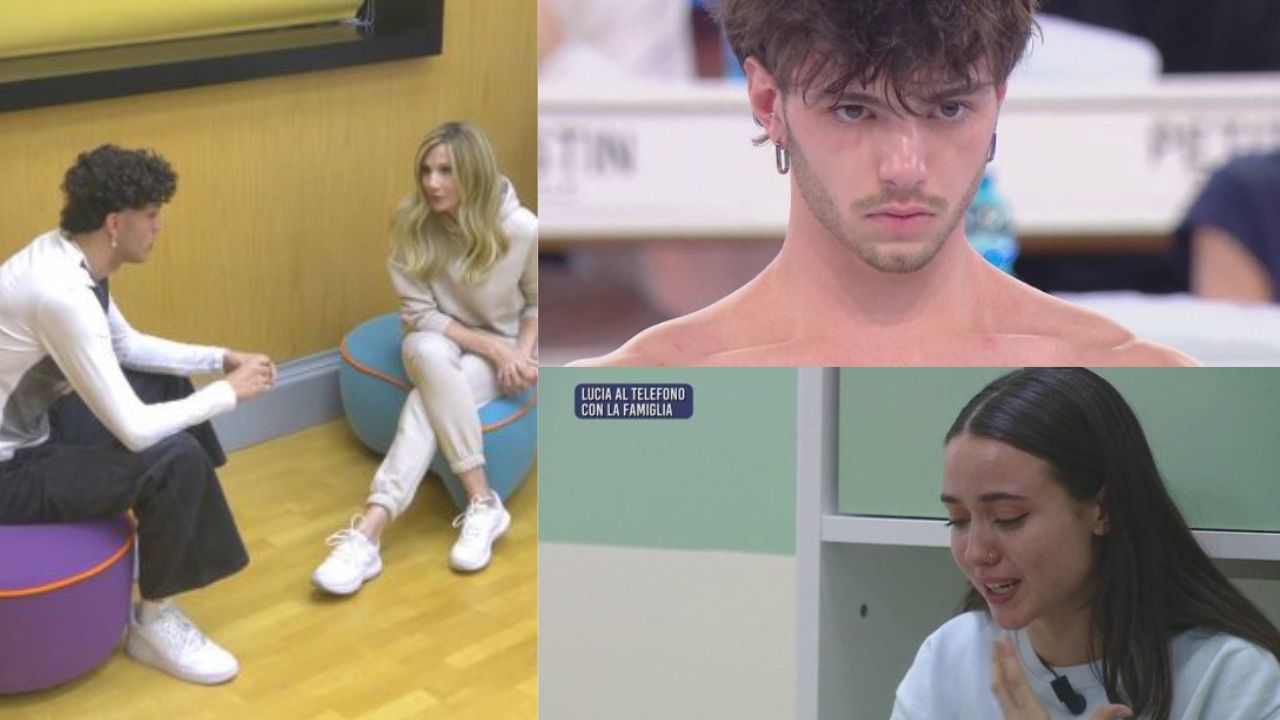 lucia, nicholas, lorella cuccarini e mida ad amici 23