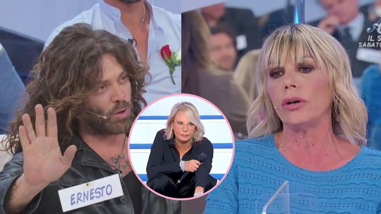 aurora tropea, ernesto russo e maria de filippi a ued