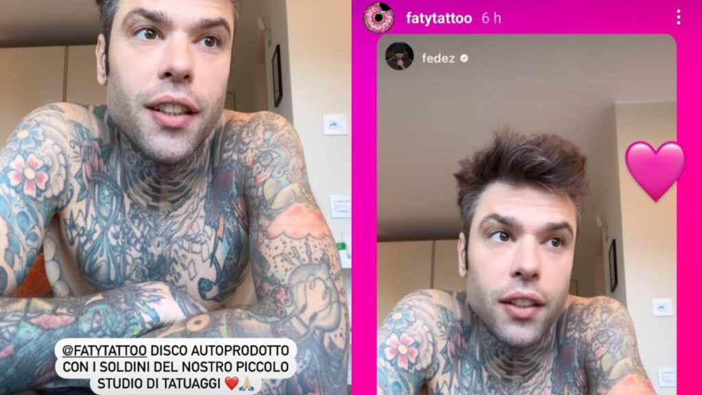 Fedez dedica una storia su Instagram alla sua ex Silvia.