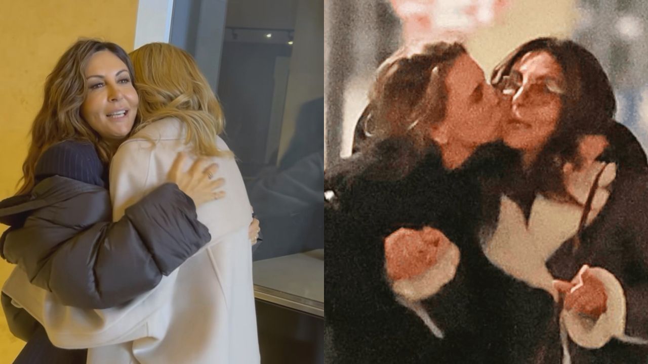 Sabrina Ferilli cena con Emanuela Fanelli paparazzata Gente social esplodono