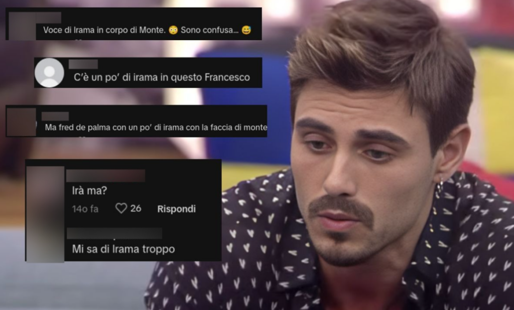 Il web trova una somiglianza tra la voce di Francesco Monte e quella di Irama.