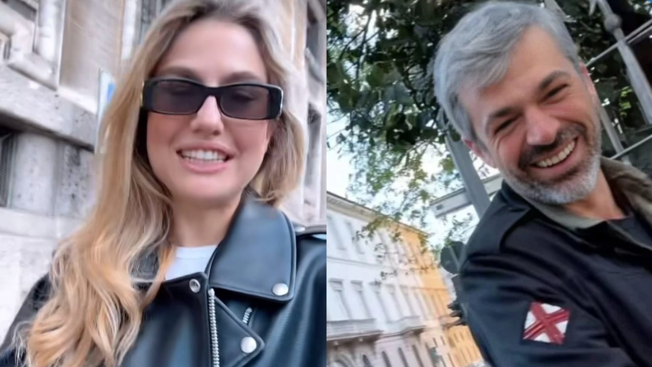 Luca Argentero e sua moglie Cristina Marino sono stati protagonisti di un siparietto per strada