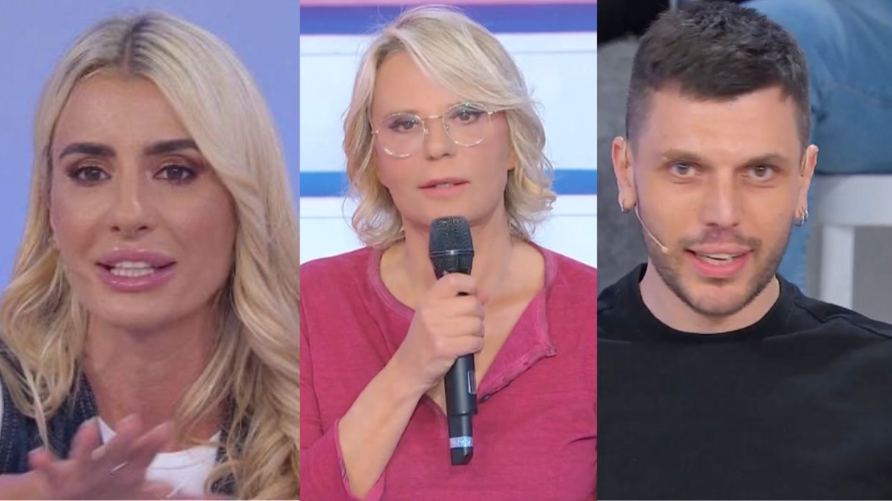 maria de filippi, cristina e daniele a ued