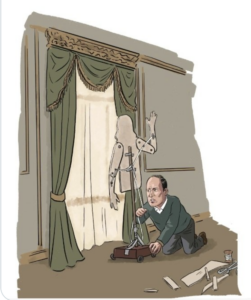 Vignetta Washington Post Pia Guerra William manipola Kate Middleton