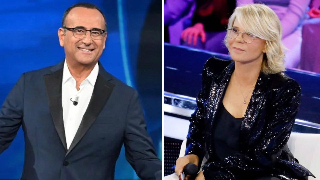 Carlo Conti e la suggestione Maria De Filippi per Sanremo 2025