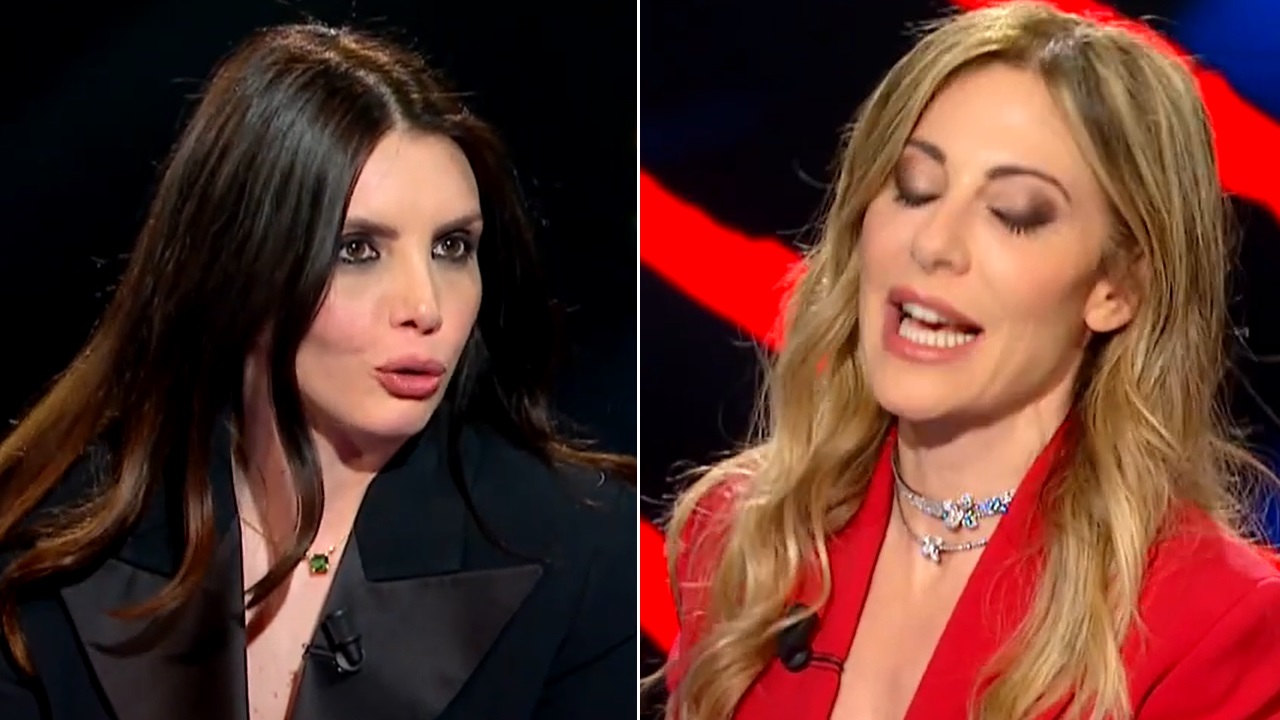 Francesca Fagnani e Ilenia Pastorelli a Belve