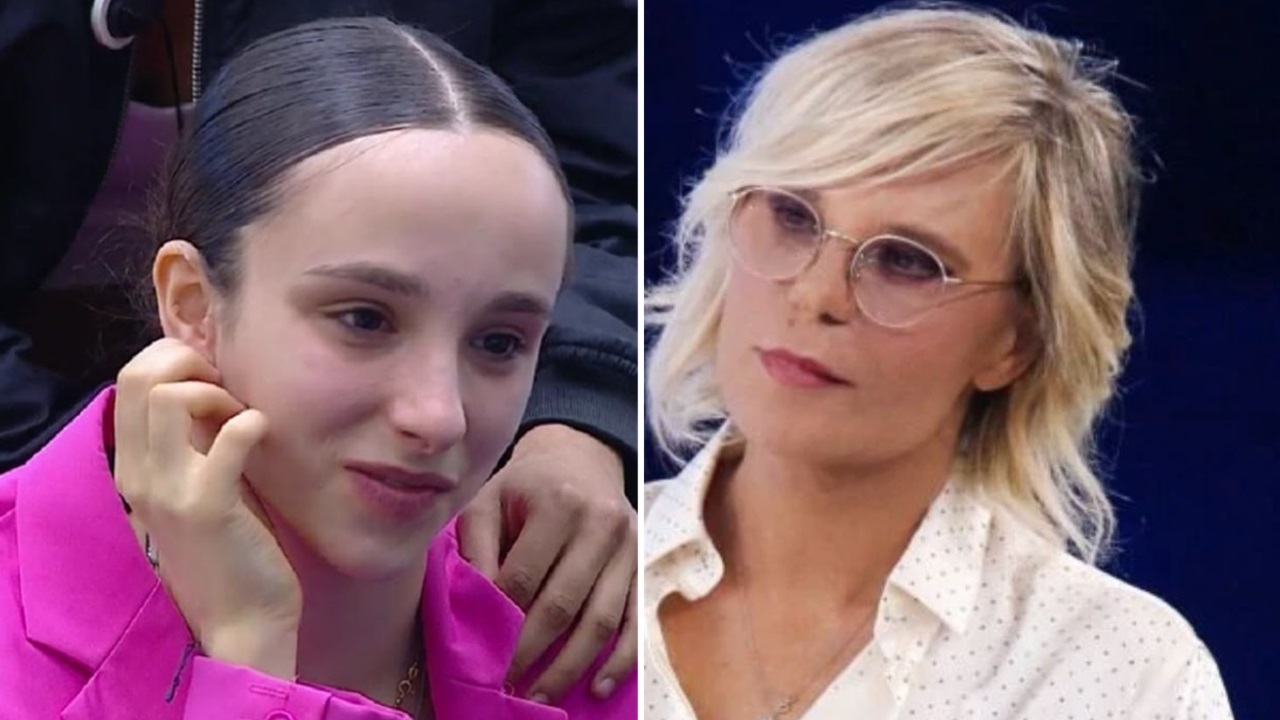 Maria De Filippi e Sofia Cagnetti di Amici