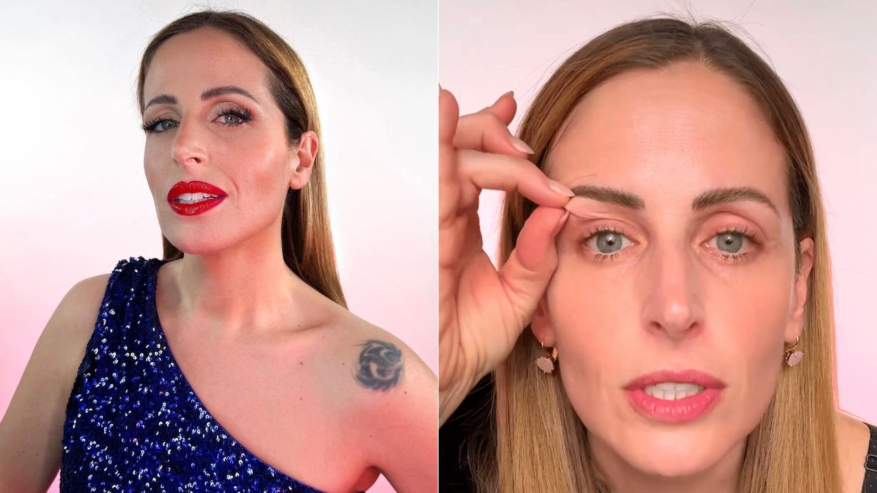 Clio Make-up si sottopone alla blefaroplastica per la palpebra cadente annuncio in un video