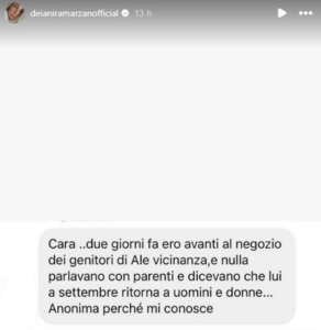 Secondo indiscrezioni Alessandro tornerà a Uomini e Donne