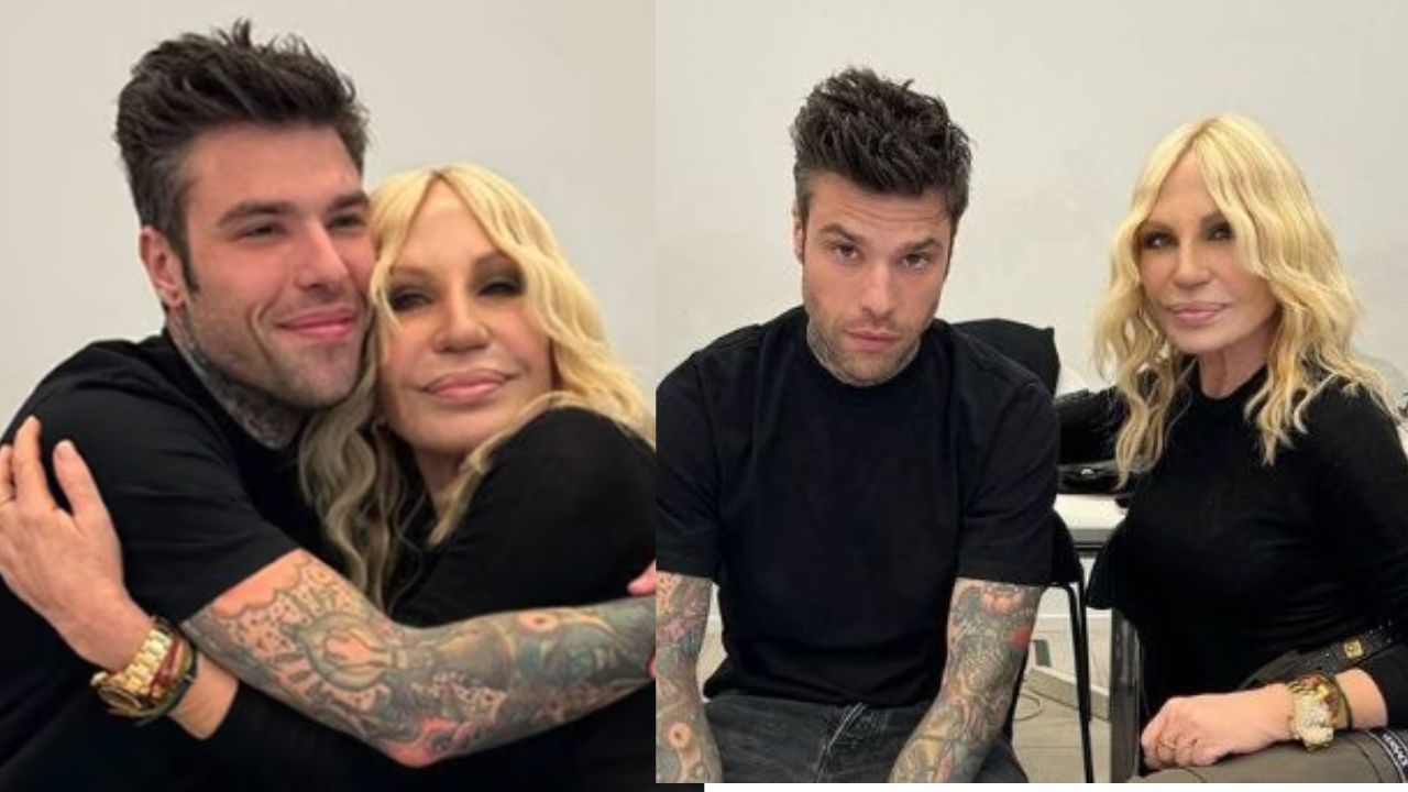 fedez e donatella versace