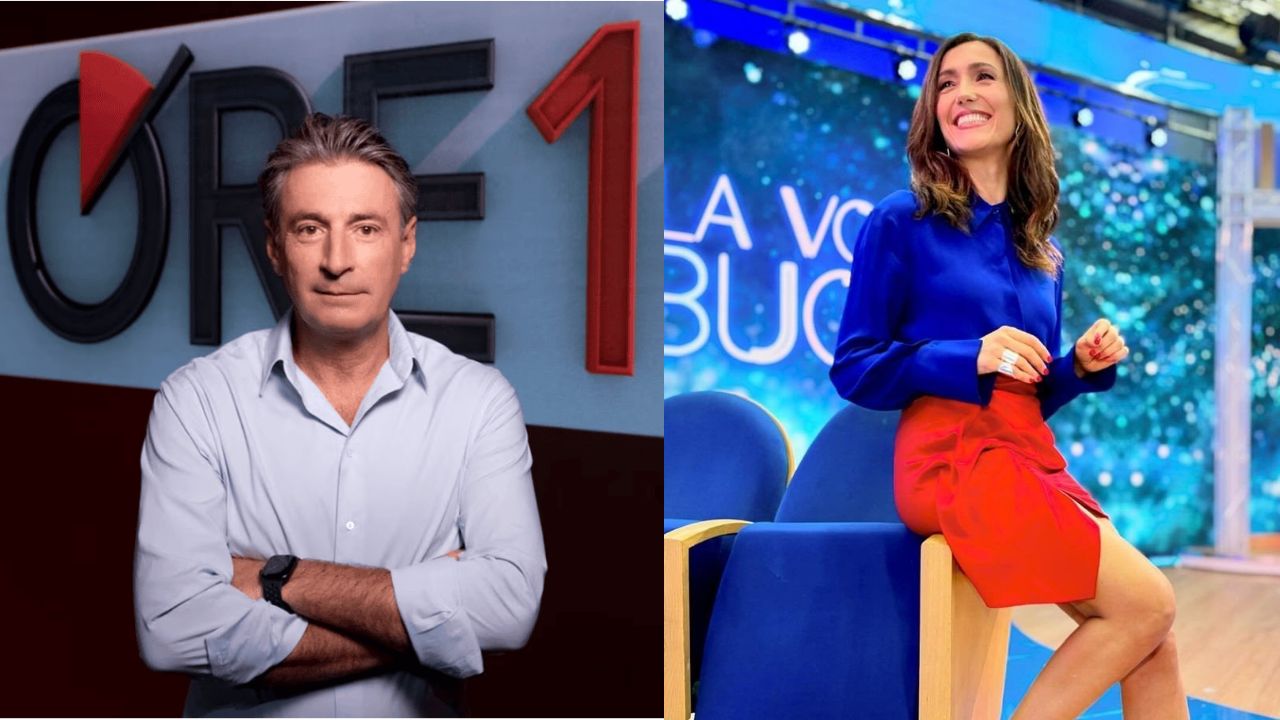 Milo Infante e Caterina Balivo, sovrapposizione di Ore 14 La Volta Buona