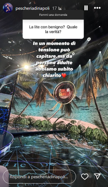 instagram story di peppe di napoli